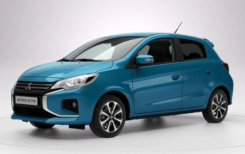 Second-hand Mitsubishi Space Star Top 71 CP (52 kW) 2024 Albastru Berlinǎ