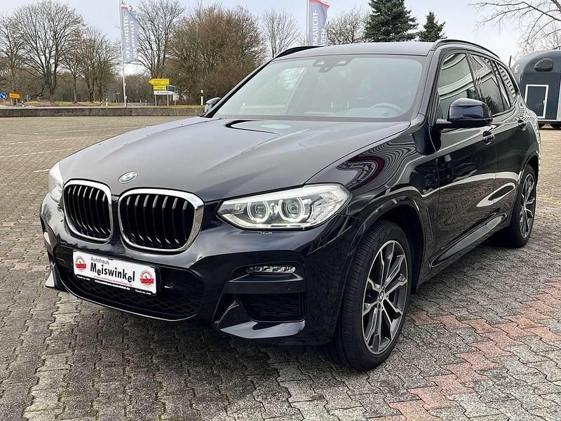 Carbonschwarz metallic Gebraucht 2020 BMW X3 M Sport SUV | 28.900 € (Guter Preis) - Bild 1/4