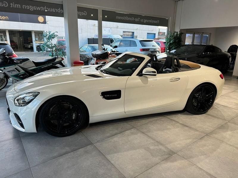 Gebraucht Mercedes AMG GT AMG 476 PS (350 kW) 2019 Weiß Cabrio