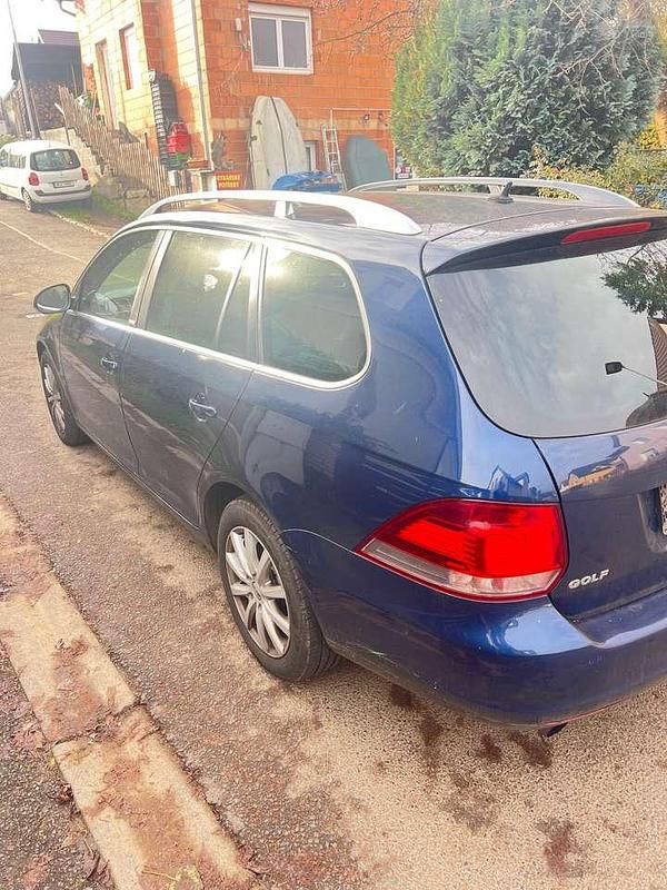 Gebraucht VW Golf VII Style 105 PS (77 kW) 2012 Blau Kombi