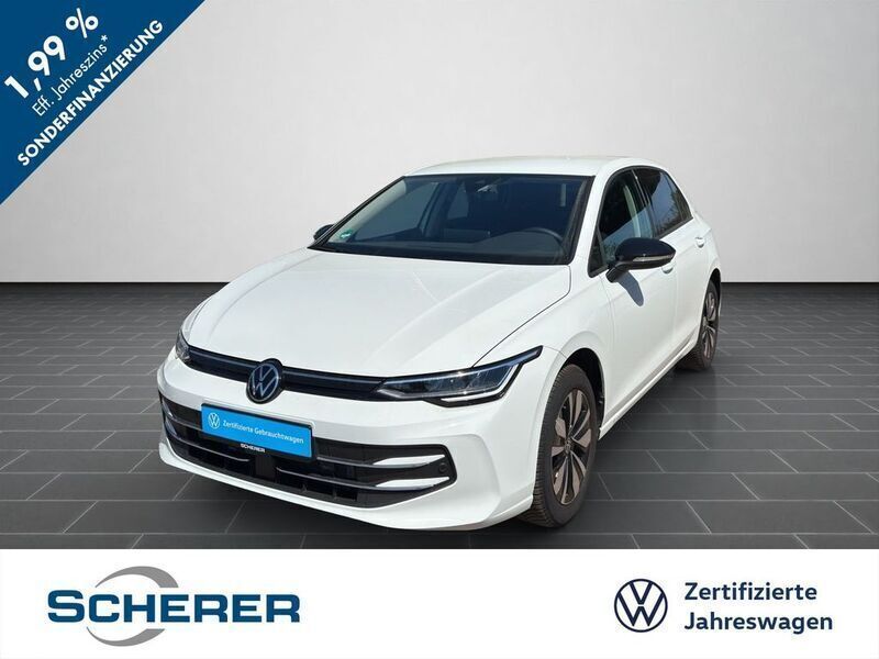 Pure white Gebraucht 2024 VW Golf VIII Goal Limousine | 27.900 € (Guter Preis) - Bild 1/4