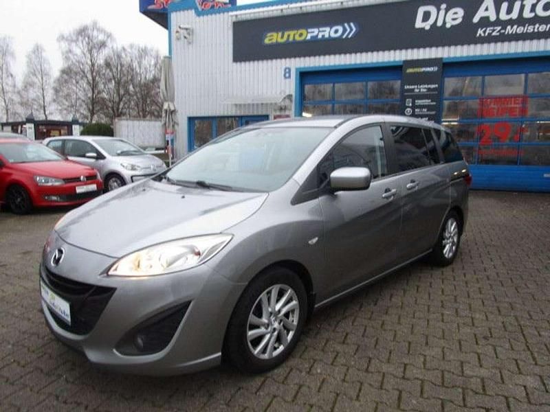 Gebraucht Mazda 5 Center-Line 116 PS (85 kW) 2011 Plutossilber metallic Van / Kleinbus