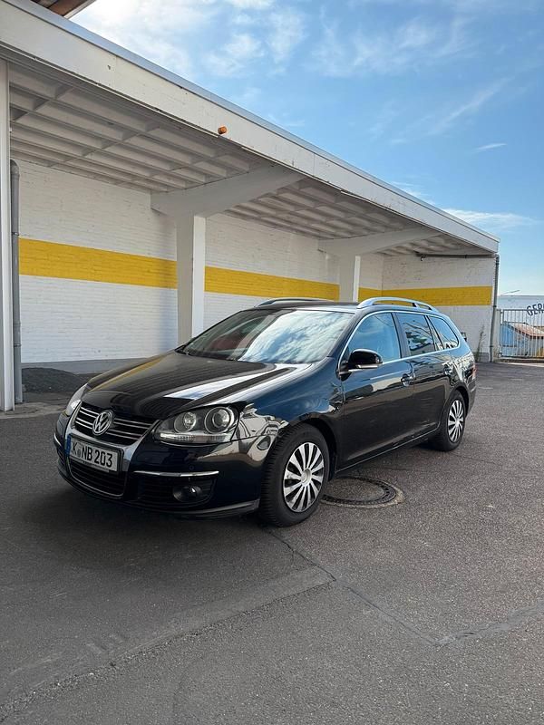 Schwarz Gebraucht 2009 VW Golf VI Kombi | 3.290 € (Guter Preis) - Bild 1/4