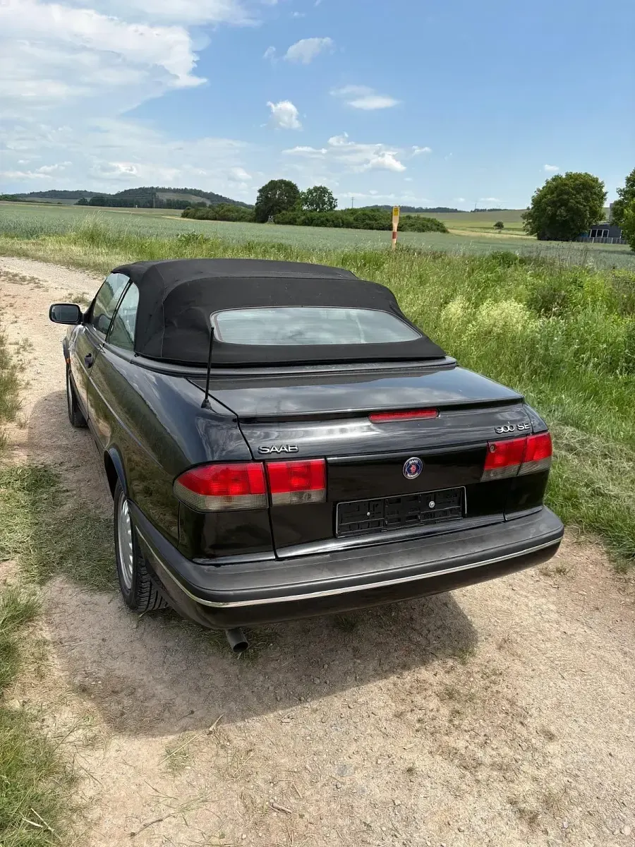 Gebraucht Saab 900 Cabriolet 150 PS (110 kW) 1996 Schwarz Cabrio