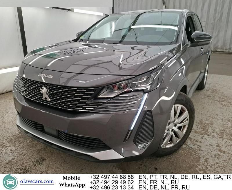 Grau Gebraucht 2022 Peugeot 3008 Sport SUV | 16.819 € (Superpreis) - Bild 1/4