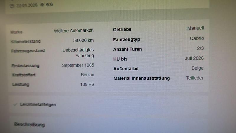 Gebraucht Morgan Roadster 116 PS (85 kW) 1976 Rot Cabrio