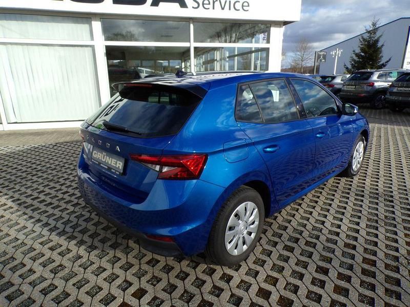 Gebraucht Skoda Fabia Selection 80 PS (58 kW) 2024 Blau Kleinwagen