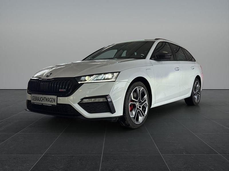 Gebraucht Skoda Octavia RS 150 PS (110 kW) 2022 Weiß Kombi