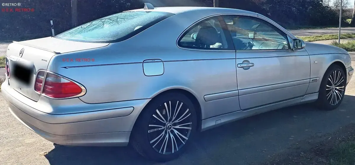 Gebraucht Mercedes CLK230 Elegance 2001 Silber Coupé