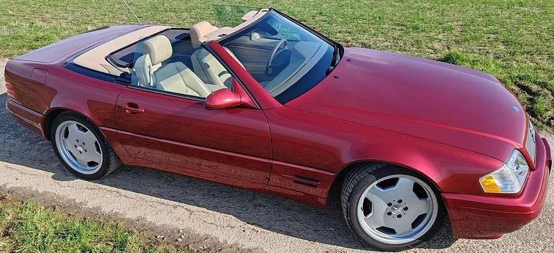 Rot Gebraucht 1999 Mercedes SL500 Cabrio | 25.900 € (Superpreis) - Bild 1/4