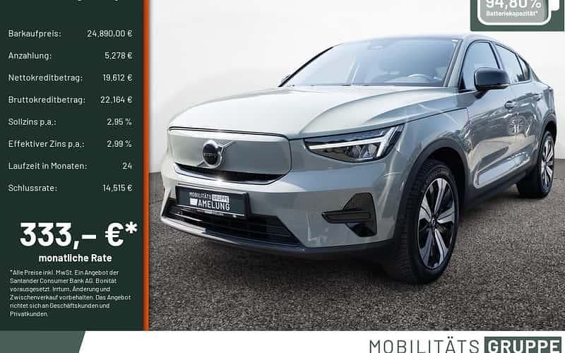 Grün Gebraucht 2022 Volvo EC40 Core SUV | 24.890 € (Fairer Preis) - Bild 1/4