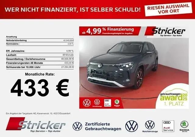 Grau (uranograu) Gebraucht 2025 VW Tayron Life SUV | 40.947 € (Superpreis) - Bild 1/4