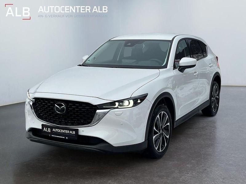 Weiß Gebraucht 2024 Mazda CX-5 Exclusive-Line SUV | 37.190 € (Fairer Preis) - Bild 1/4