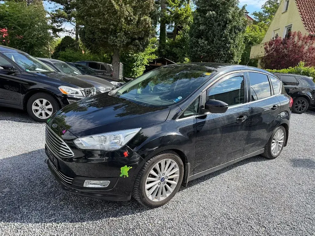 Gebraucht Ford C-MAX Titanium 150 PS (110 kW) 2016 Schwarz Van / Kleinbus