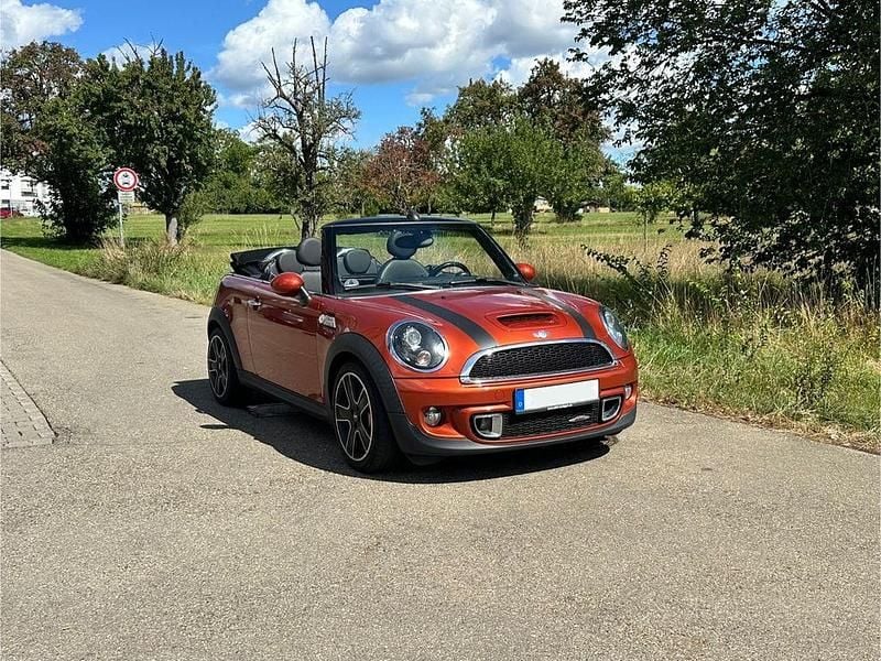 Orange Gebraucht 2011 Mini John Cooper Works Cabriolet Cabrio | 11.500 € (Guter Preis) - Bild 1/2