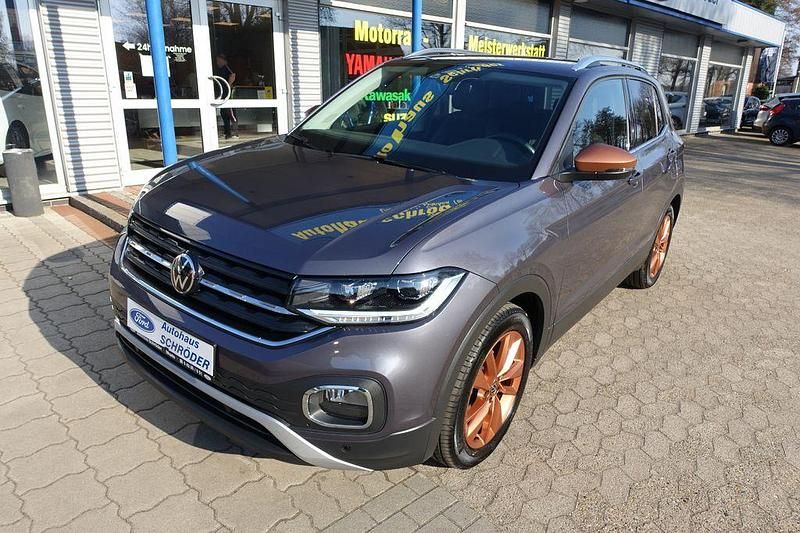 Gebraucht VW T-Cross Style 110 PS (80 kW) 2021 Grau SUV