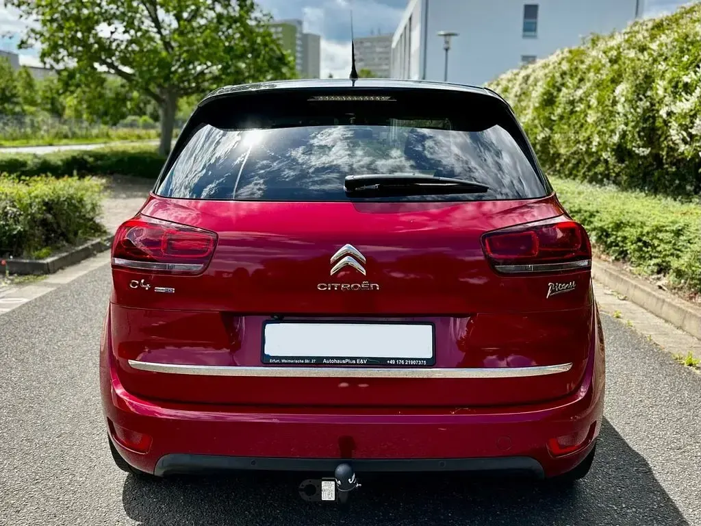 Gebraucht Citroën C4 Picasso 120 PS (88 kW) 2016 Rot Van / Kleinbus