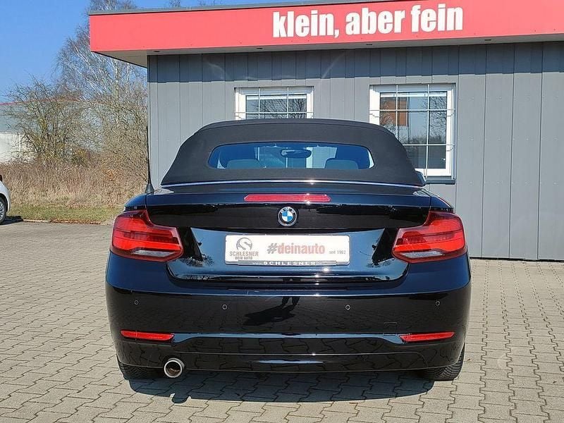 Gebraucht BMW 218 Advantage 136 PS (100 kW) 2019 Schwarz Cabrio