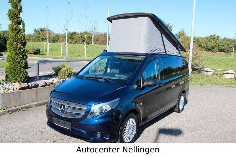 Cavansitblau Gebraucht 2016 Mercedes V250 Marco Polo Van / Kleinbus | 39.990 € (Etwas zu teuer) - Bild 1/4