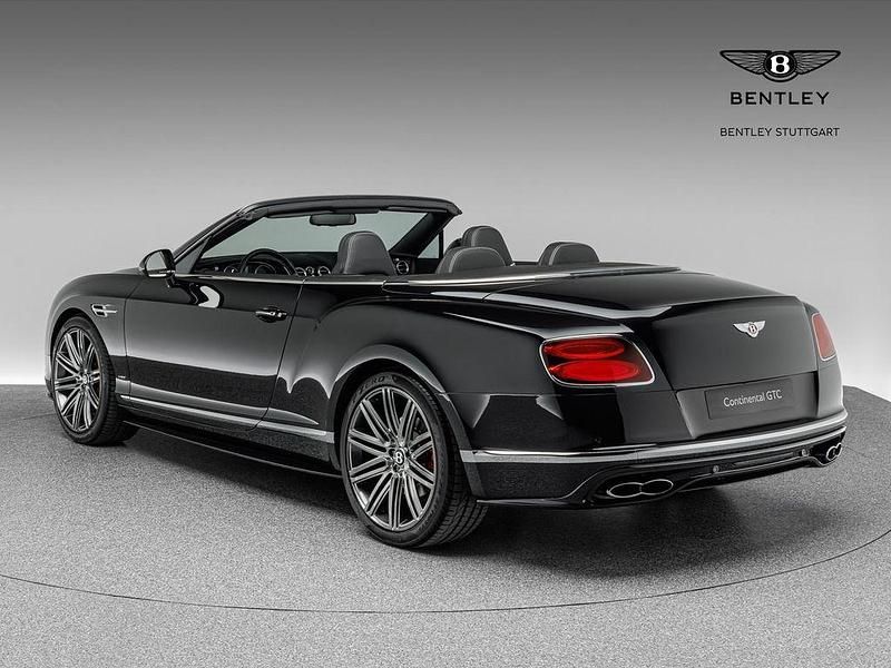 Gebraucht Bentley Continental GT Convertible 528 PS (388 kW) 2017 Onyx Cabrio