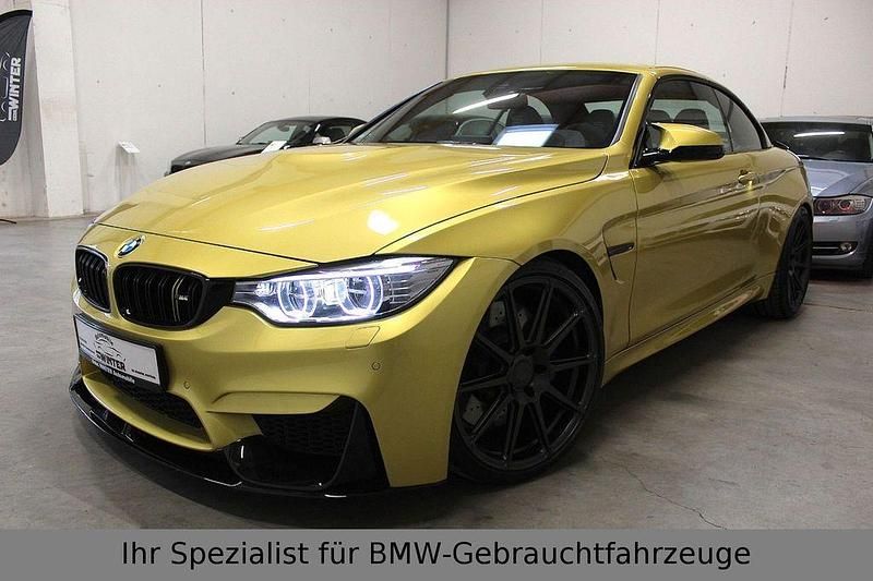 Gebraucht BMW M4 Cabriolet Competition Edition 450 PS (330 kW) 2016 Gelb Cabrio