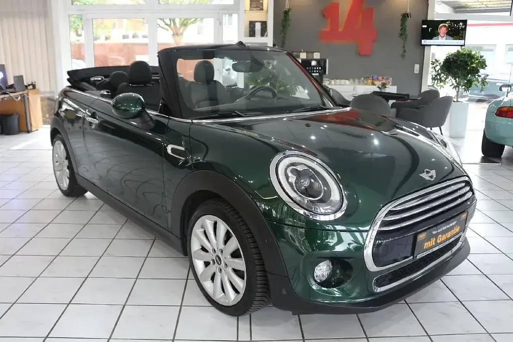 Usado Mini Cooper Cabriolet 136 CV (100 kW) 2018 Verde Descapotable