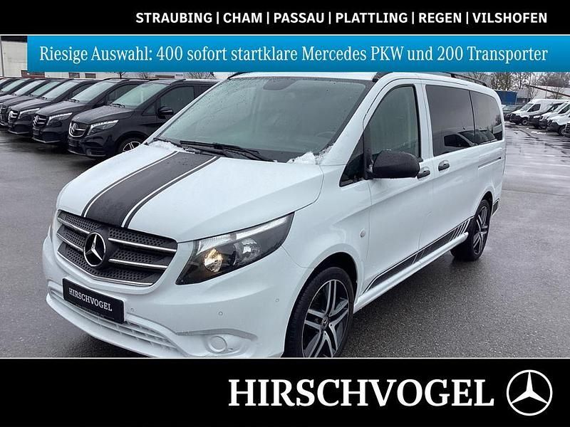 Bergkristallweiß metallic Gebraucht 2020 Mercedes Vito Sportline Van | 37.485 € - Bild 1/4