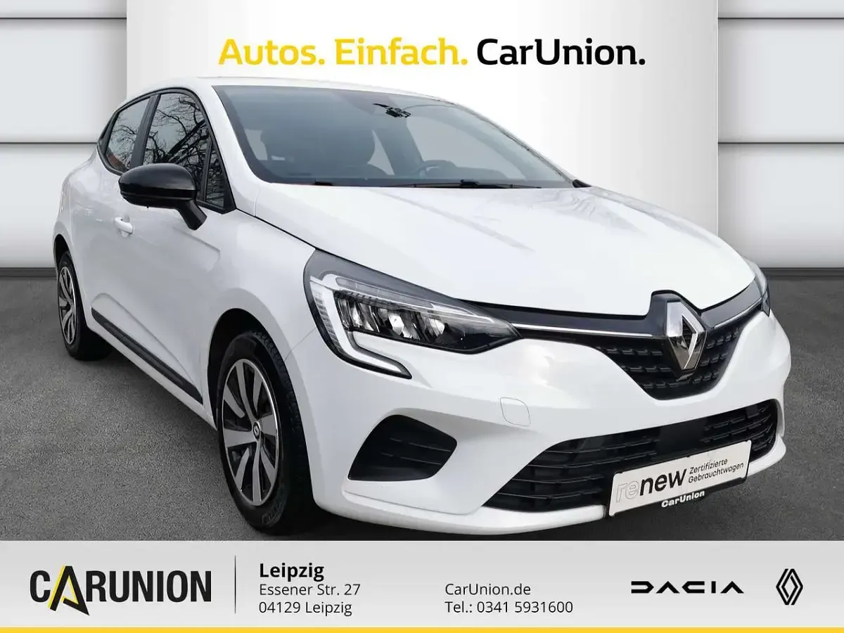 Gebraucht Renault Clio Equilibre 67 PS (49 kW) 2022 Arktis weiß (weiß) Kleinwagen