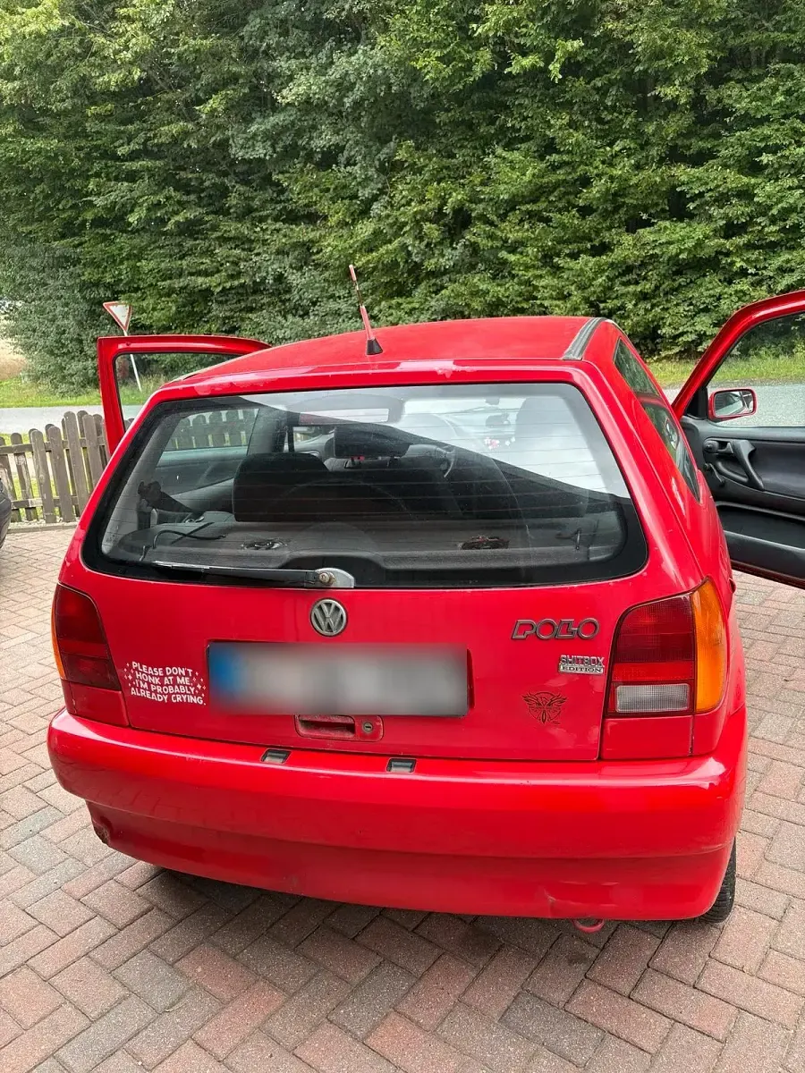 Gebraucht VW Polo 1999 Rot Kleinwagen
