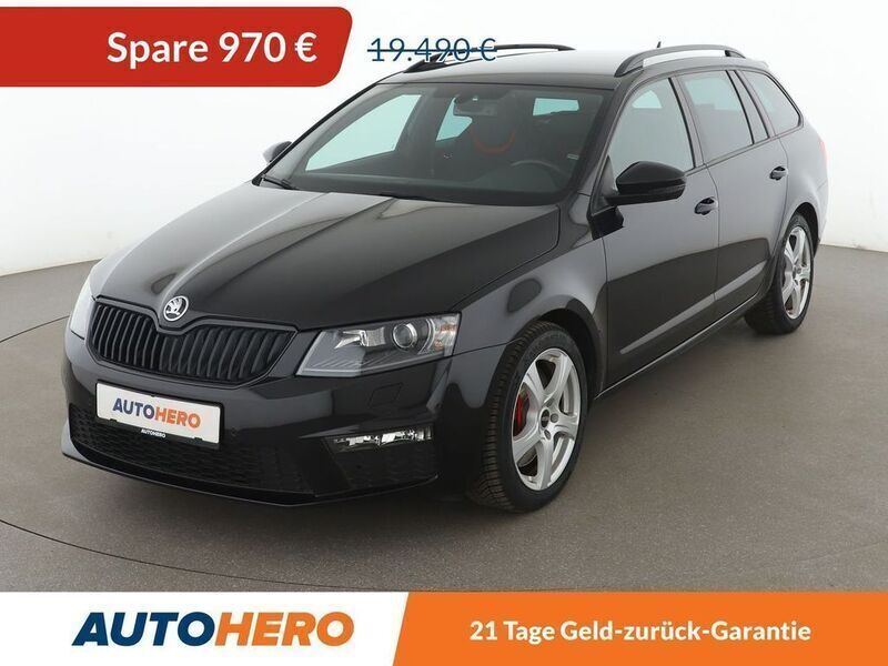 Schwarz Gebraucht 2016 Skoda Octavia RS Kombi | 18.100 € (Fairer Preis) - Bild 1/3