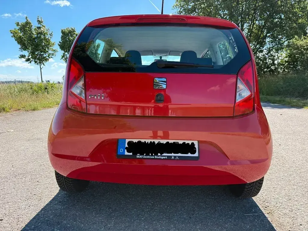 Gebraucht Seat Mii Style 60 PS (44 kW) 2017 Rot Kleinwagen