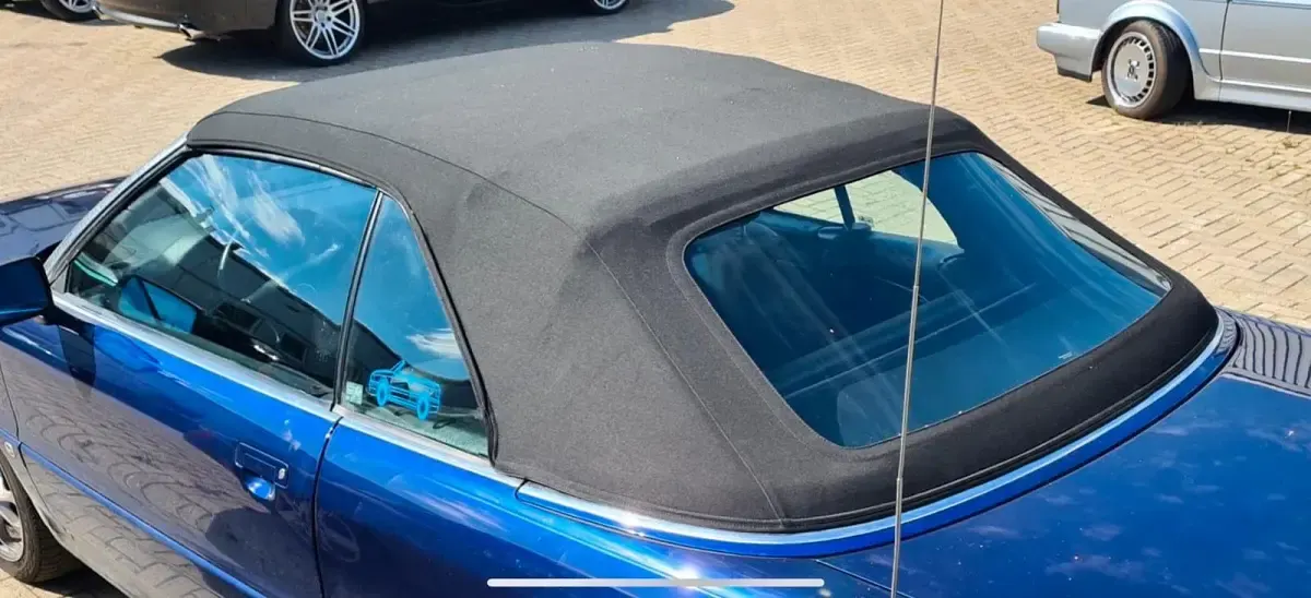 Gebraucht Audi 80 98 PS (72 kW) 1992 Blau Cabrio