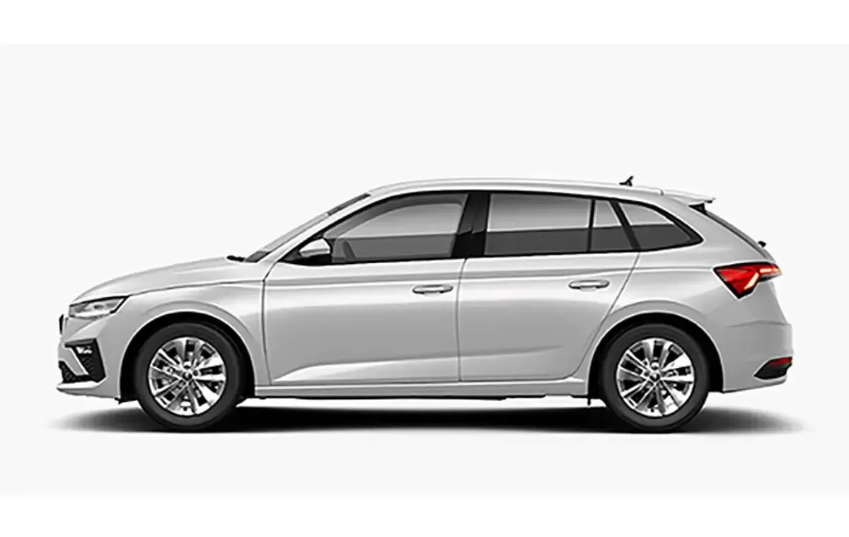 Neu Skoda Scala 150 PS (110 kW) 2026 Mondweiß metallic Kleinwagen