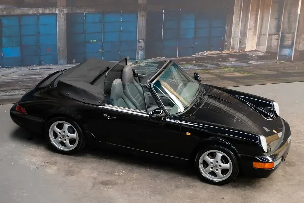 Gebraucht Porsche 911 Carrera Cabriolet 250 PS (183 kW) 1991 Schwarz Cabrio