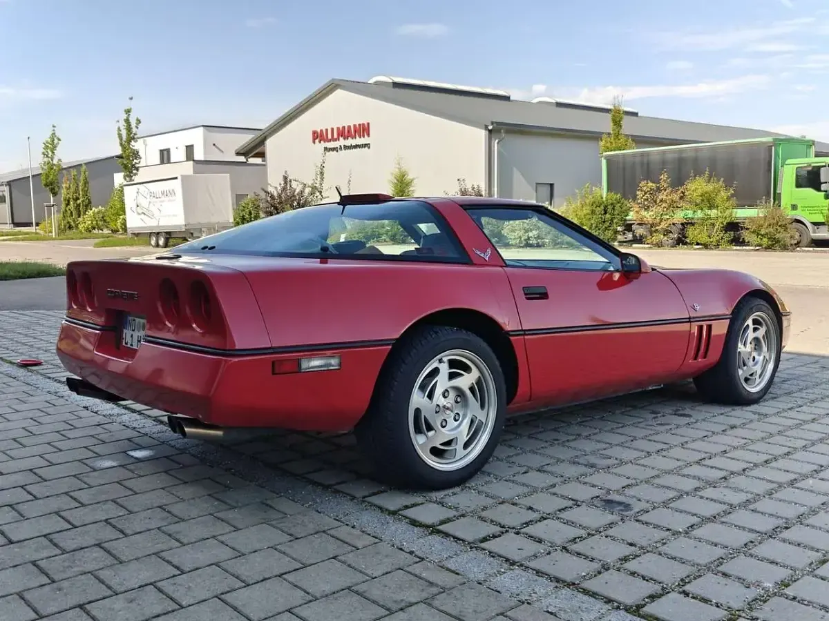 Gebraucht Corvette C4 249 PS (183 kW) 1990 Rot Coupé