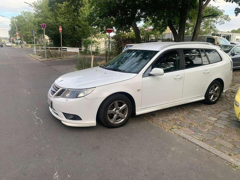 Gebraucht Saab 9-3 Linear 120 PS (88 kW) 2010 Weiß Kombi
