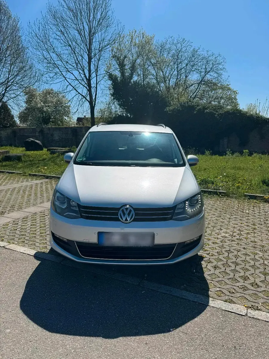 Gebraucht VW Sharan 170 PS (125 kW) 2010 Silber Van / Kleinbus