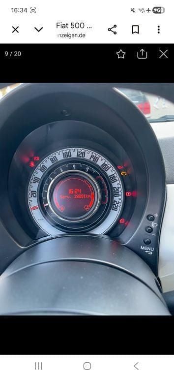 Gebraucht Fiat 500C 69 PS (50 kW) 2013 Weiß Cabrio