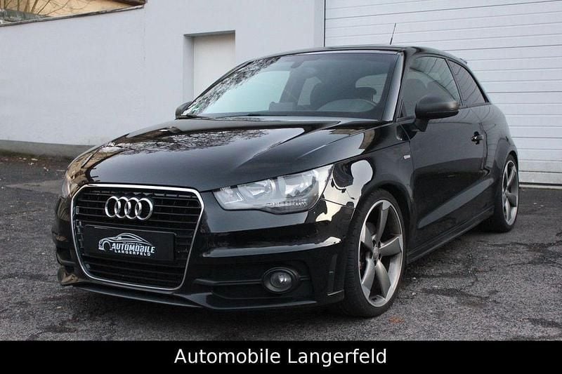 Schwarz Gebraucht 2011 Audi A1 S-Line Coupé | 8.990 € (Guter Preis) - Bild 1/4