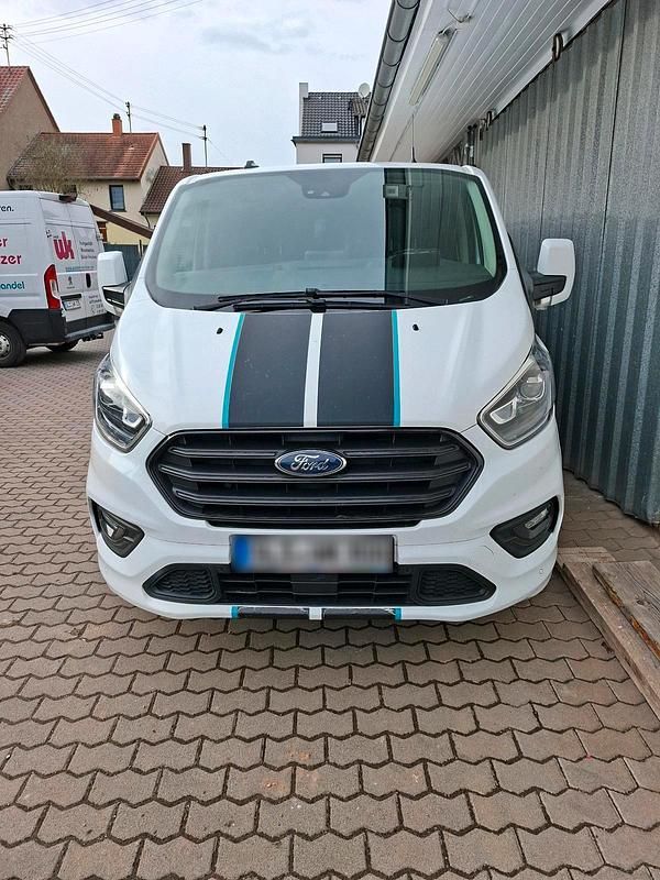 Gebraucht Ford Transit Custom Sport 185 PS (136 kW) 2020 Weiß Van / Kleinbus