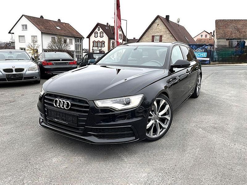 Schwarz Gebraucht 2013 Audi A6 S-Line Kombi | 18.150 € (Teuer) - Bild 1/4