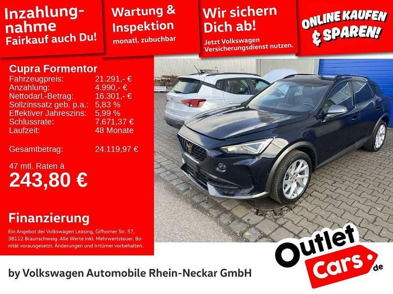 Asphaltblau Gebraucht 2022 Cupra Formentor SUV | 21.291 € (Guter Preis) - Bild 1/3
