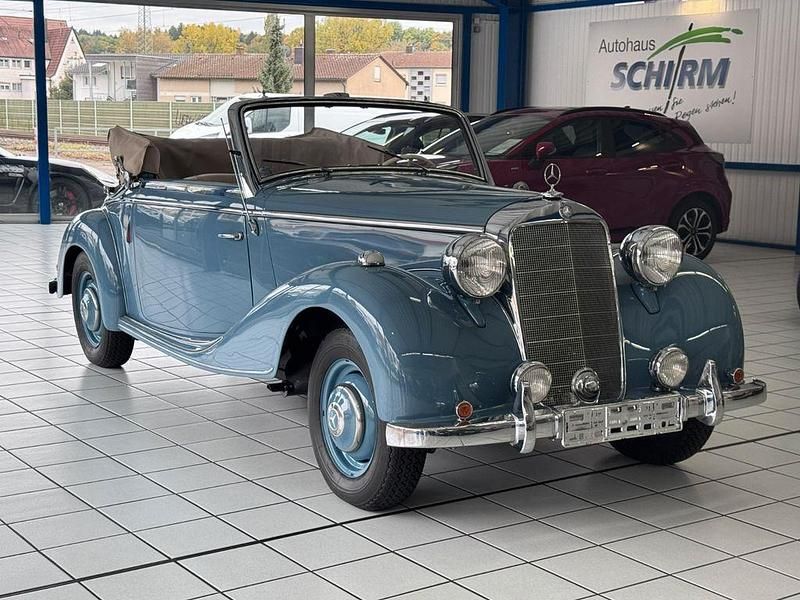 Gebraucht Mercedes 170 52 PS (38 kW) 1950 Blau Cabrio