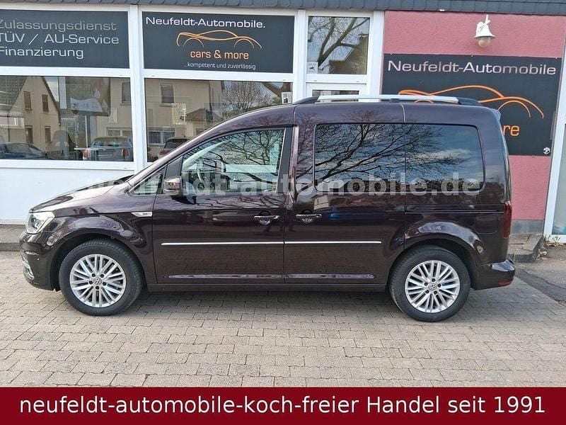 Gebraucht VW Caddy Highline 150 PS (110 kW) 2018 Schwarz Van / Kleinbus