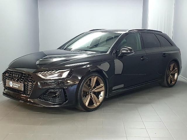 Mythosschwarz (metallic) Gebraucht 2021 Audi RS4 Design Kombi | 59.950 € (Superpreis) - Bild 1/4