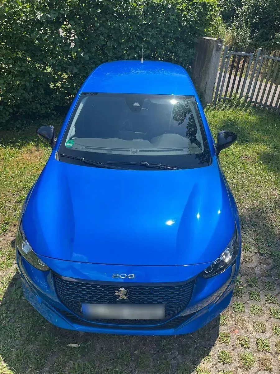 Gebraucht Peugeot e-208 Active 100 kW (136 PS) 2022 Blau Kleinwagen