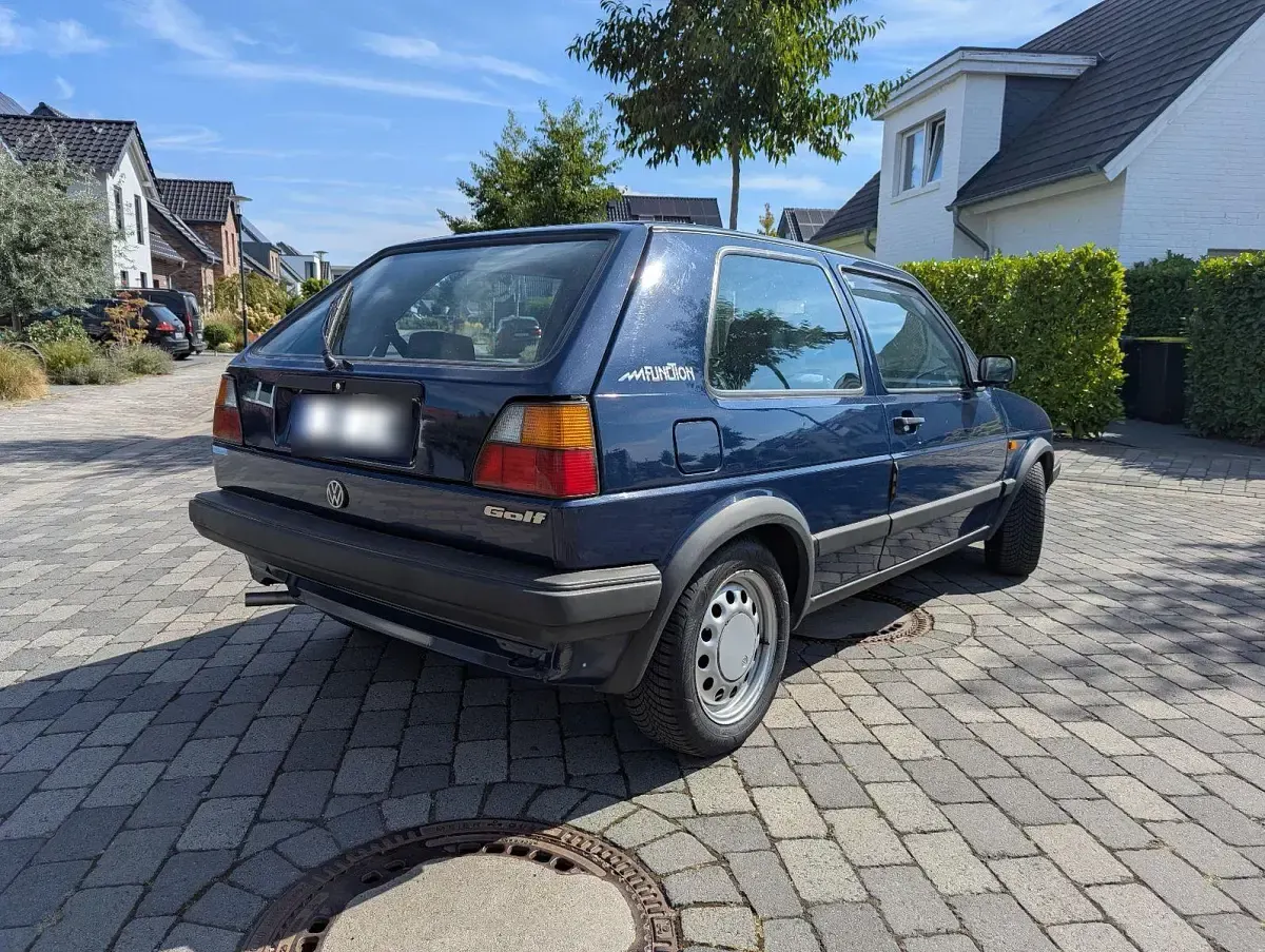 Gebraucht VW Golf III 54 PS (39 kW) 1992 Blau Kleinwagen