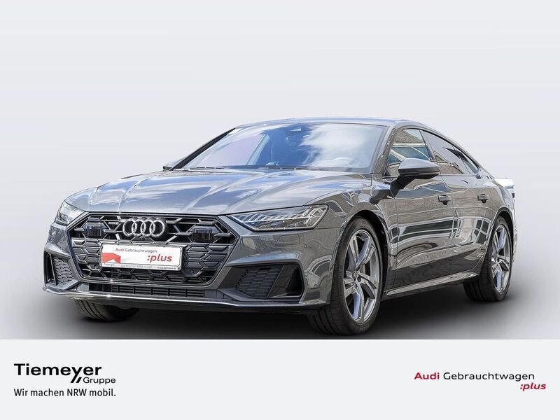 Grau Gebraucht 2024 Audi A7 Sportback S-Line Kleinwagen | 59.480 € (Superpreis) - Bild 1/4
