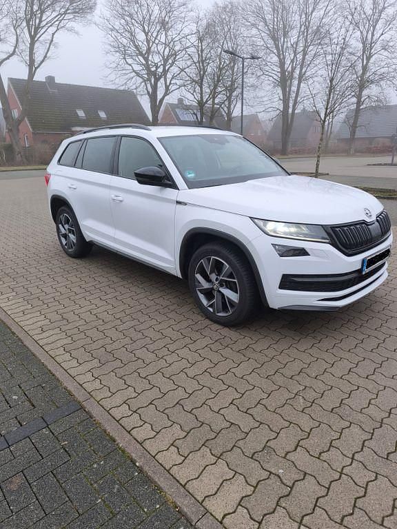 Gebraucht Skoda Kodiaq SportLine 150 PS (110 kW) 2020 Weiß SUV