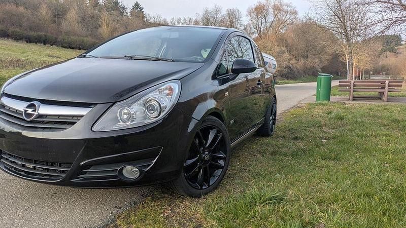 Gebraucht Opel Corsa OPC 80 PS (58 kW) 2009 Schwarz Kleinwagen